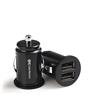 Cable Matters [Pacchetto da 2 Pezzi Caricabatterie Auto USB con Flusso 24W 4.8A, Mini Caricatore da Auto Compatto per Smartphone e Tablet