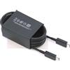 mungoo mach mal anders ... Cavo di ricarica originale Samsung EP-DW767JBE per Samsung Galaxy S24, S24+, S24 Ultra, S23 Ultra, Tab A7 Lite, Tab A8, Tab A9, Tab A9+ 1,8 m, cavo dati 25 W, nero tipo C con panno per la pulizia