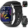 zaisia Smartwatch Uomo Donna con Chiamare/Rispondere, 2.01 Molteplici Modalità Sportive Orologio Smartwatch con Contapassi/Sonno/Cardiofrequenzimetro, IP68 Orologio Intelligente per Andorid iOS