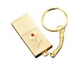 UFARID Chiavette USB3.0 Pendrive Pennette Portatile Pen Drive Metallo Chiave USB Memoria Flash USB Trasportare Impermeabile (32GB, Oro)