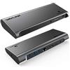 WAVLINK Thunderbolt 3 Dock con funzione di ricarica da 85 W per MacBook Pro fine 2016-2020 e notebook Windows specifici (DisplayPort, Gigabit LAN, Audio)