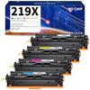 Skydo 219X W2190X Toner Compatibili per H P 219A 219X per H P Color LaserJet Pro MFP 3302FDW 3302SDW 3302FDN 3302FDNG 3302FDWG 3302SDWG 3202DN 3202DW Toner (senza CHIP), 4-Pack