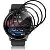 Funrae TPU Pellicola Protettiva Compatibile per Garmin Venu 4 45MM [4 Pezzi], Senza Bolle [Anti Graffi] Trasparente Ultra HD Protezione Schermo Protettivo Facile con Kit D'Installazione