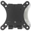 Drall Supporto da Parete per TV - Piatto Stretto - per 13-27 Pollici LED LCD Plasma Curvo OLED - VESA 50 75 100 Nero Modello: L84B