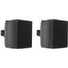EUGOOCX Confezione da 2 staffe di montaggio a parete per altoparlanti surround wireless Bose Virtually Invisible 300, nero