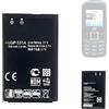 HIGHAKKU Batteria di ricambio LGIP-531A SBPL0090501 compatibile con LG-Envoy 2, Envoy 3/T-Mobile B450/Cricket B460