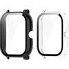 Moorovgi Cover Compatibile con Nerunsa P66D,Custodia Rigida Totale Ultra Sottile HD Clear Pellicola Protettiva per Nerunsa P66D/Aptkdoe P66D/Dotn P66D/Ddidbi P66D (Trasparente+Nero)