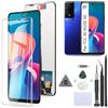 RongZy Schermo LCD per TCL 50 5G T613K Display Sostituzione per TCL 50 XE Digitizer Assembly Vetro di Ricambio Touch Screen con Strumenti(6.6, Nero)