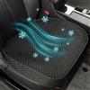 Black Panther Set da 2 Coprisedili Inferiori Anteriori Auto in Seta Ghiacciata - Comfort per Tutte le Stagioni | Vestibilità Universale | Protezione Totale | Installazione Facile e Veloce (Nero)