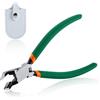 SPEEDWOX Tronchesina tagliafili a 45°, tagliafili, tagliafili elettronici, tronchesi laterali ultra affilate e di precisione per modellismo in plastica, con copertura protettiva