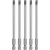 QUARKZMAN 5pz SL5 Punte Cacciavite a Taglio Magnetiche 5mm Punte Cacciavite
