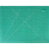 QWORK® Tappetino da taglio A0, verde, 120 x 90, tappetino da taglio autorigenerante, per cucito, scrapbooking, trapuntatura