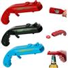 FOSDICK 3 Pezzi Apribottiglie Pistola Sparatappi, Cavatappi Pistola Spara Tappi Birra Creativo, Divertente Apribottiglie a Forma di Pistola, Stappa Bottiglie Pistole per Casa, Bar, Feste e Giochi