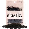 Kitsch Pro No Snag - Mini elastici gommosi per capelli, trecce, code di cavallo, fascette per capelli per bambini, 100 pezzi in una confezione (100 pezzi (confezione da 1), nero)