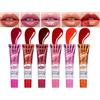 Hinourisha 6 Colors Peel Off labbra Matte lip Tint liner lip stain tattoo per labbra, nudo impermeabile di lunga durata Tatuaggio altamente Rossetto Tattoo Permanente lipstain