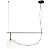 Artemide - Sospensione nh - Metallo - Ottone spazzolato - Designer Neri & Hu
