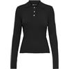 ONLY Onlelisa L/S Rib Polo Ex Knt, Winetasting, M