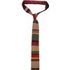 Doctor Who Cravatta in maglia - Cravatta ufficiale LOVARZI Quarto Dottore (Tom Baker) BBC