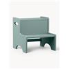 Nofred Sgabello in legno Graffiti - Verde chiaro
