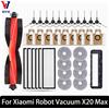 HAOYUNMA Per Xiaomi Robot Aspirapolvere X20 Max / D109GL Parti di Accessori Spazzola Principale Spazzola Laterale Filtro Hepa Mop Panno Sacchetto per la Polvere di Ricambio