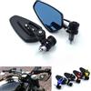 NONE SDTW 7/8 "22mm Specchietti retrovisori laterali moto Scooter universale Bar End Manubrio Specchio Accessori per Harley Yamaha Honda