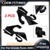 NONE 71719952 Una Coppia Auto Posteriore Parcel Rack Clip di Plastica Clip Nera Nuovo Per Fiat Grande Punto 2006 71719953 Accessori Interni