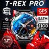 TAVYU Nuovo Smartwatch T-Rex3 Pro 2026 con Batteria da 1100mAh, GPS, Impermeabile 5ATM, Tracker Sportivo, Bussola per Attività all'Aperto, Orologio Intelligente Militare