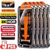 ZUIDID 5 Pezzi Pellicola Protettiva HD Facile da Installare per iPhone 17 16 13 Pro Max 11 15 14 16e 12 Mini XR X Xs 7 8 Plus Air in Vetro Temperato