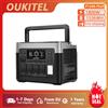 OUKITEL P1500E PLUS Stazione di Alimentazione Portatile 1800W, Generatore Solare 1536Wh con Batteria LiFePO4 per Emergenze Domestiche, Campeggio all'Aperto, Camper