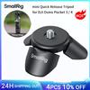 smallrig Treppiede a Sgancio Rapido SmallRig Mini per DJI Osmo Pocket 3 / 4, Supporto Magnetico, Portatile per Pocket 4/3 Action 6/5Pro, per Insta360