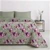 Mahome Trapuntino Matrimoniale Primaverile Estivo in 100% Puro Cotone 260x260 cm Leggero Double Face - Copriletto Trapuntato morbido Traspirante Anallergico - Made in Italy - Linfa Rosa