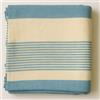 SACAR Telo Mare Fouta Matrimoniale 210x240 cm - 100% Cotone Assorbente e Leggero - Ideale per Spiaggia, Piscina, Fiume, Campeggio e Casa (SKY BLUE)