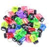 flintronic 28 Pezzi Mini Torcia Portachiavi, 6 Colori Mini Torcia Led, Lampada da Minatore Portachiavi Torce Luce, Torce Bambini per Attività All'aperto, Campeggio, Escursionismo