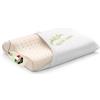 NORELUX Cervical Cuscino Cervicale Forato Ergonomico in Memory Foam, Fodera in Aloe Vera, Guanciale Viscoelastico per Supporto a Testa e Collo, OEKO-TEX Standard 100, 67x42x9/11cm, Made in Italy