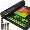 CFTEL 3x50FT Weed Barrier Landscape Tessuto Heavy Duty, 3.2oz Tessuto geotessile durevole, Blocco Giardinaggio Terra Copertura Erba Mat, Weed Control Garden Panno per Paesaggio, Drains francesi, Yard Drivew