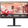 Lg Monitor PC 27" IPS Quad HD 100 Hz HDMI DP Speaker 27BA75QB-B.AEU