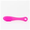 Cura e benessere animale Spazzolino a dito in silicone per cani e gatti - fuxia