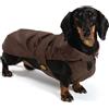 Fashion Dog Impermeabile per bassotti con fodera removibile | Fashion Dog - 36cm