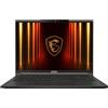 MSI Notebook MSI Stealth 16 AI A2HWFG-021IT Intel Core Ultra 9 285H Computer portatile 40,6 cm (16") Quad HD+ 32 GB DDR5-SDRAM 1 TB SSD NVIDIA GeForce RTX 5060 Laptop GPU Wi-Fi 7 (802.11be) Windows 11 Home Nero [9S7-15F515-021]