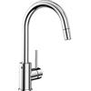 BLANCO MIDA-S - Miscelatore da cucina con doccetta alta e rimovibile - Rubinetto ad alta pressione - Grigio - 521455