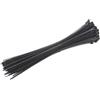 Meister 7452130 Fascette fermacavo, confezione da 50, colore nero, 7452120