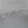 Reality Leuchten Nancy faretto, GU10, 4 luci, R86264007, Nancy [Lampade per Interni > Punti Luce e Faretti]