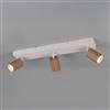 TRIO Leuchten Soka faretto, GU10, 3 luci, 867700365, Soka [Lampade per Interni > Punti Luce e Faretti]
