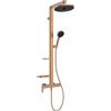 Ideal Standard Alu+ colonna doccia, miscelatore monocomando, BD584BR, Alu+ bronzo [Rubinetteria Bagno > Colonne Doccia]