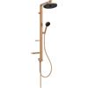 Ideal Standard Alu+ colonna doccia per rubinetto, BD585BR, Alu+ bronzo [Rubinetteria Bagno > Colonne Doccia]