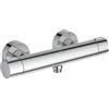 Ideal Standard Alu+ rubinetto doccia esterno con termostatico, BD582AA, Alu+ cromo [Rubinetteria Bagno > Rubinetteria Doccia]