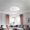 FABAS LUCE Quirk lampada a soffitto LED, 3789-64-102, Quirk [Lampade per Interni > Lampade a Soffitto]