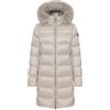 COLMAR ORIGINALS PIUMINO LUNGO RECYCLED CON CAPPUCCIO E PELLICCIA DONNA