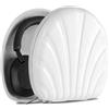 OEM Custodia protettiva per cuffie con design a conchiglia e vano per il cavo - Compatibile con Sony WH-1000XM5 - Custodia per cuffie bianca