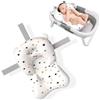 Mikiuly Riduttore Vaschetta Bagnetto Neonato, Cuscino Bagnetto Neonato, Riduttore Bagnetto Neonato, Tappetino da Bagno per Neonati, Galleggiante Tappetino da Bagno Per Bambini, per Bambino 0-3 anni
